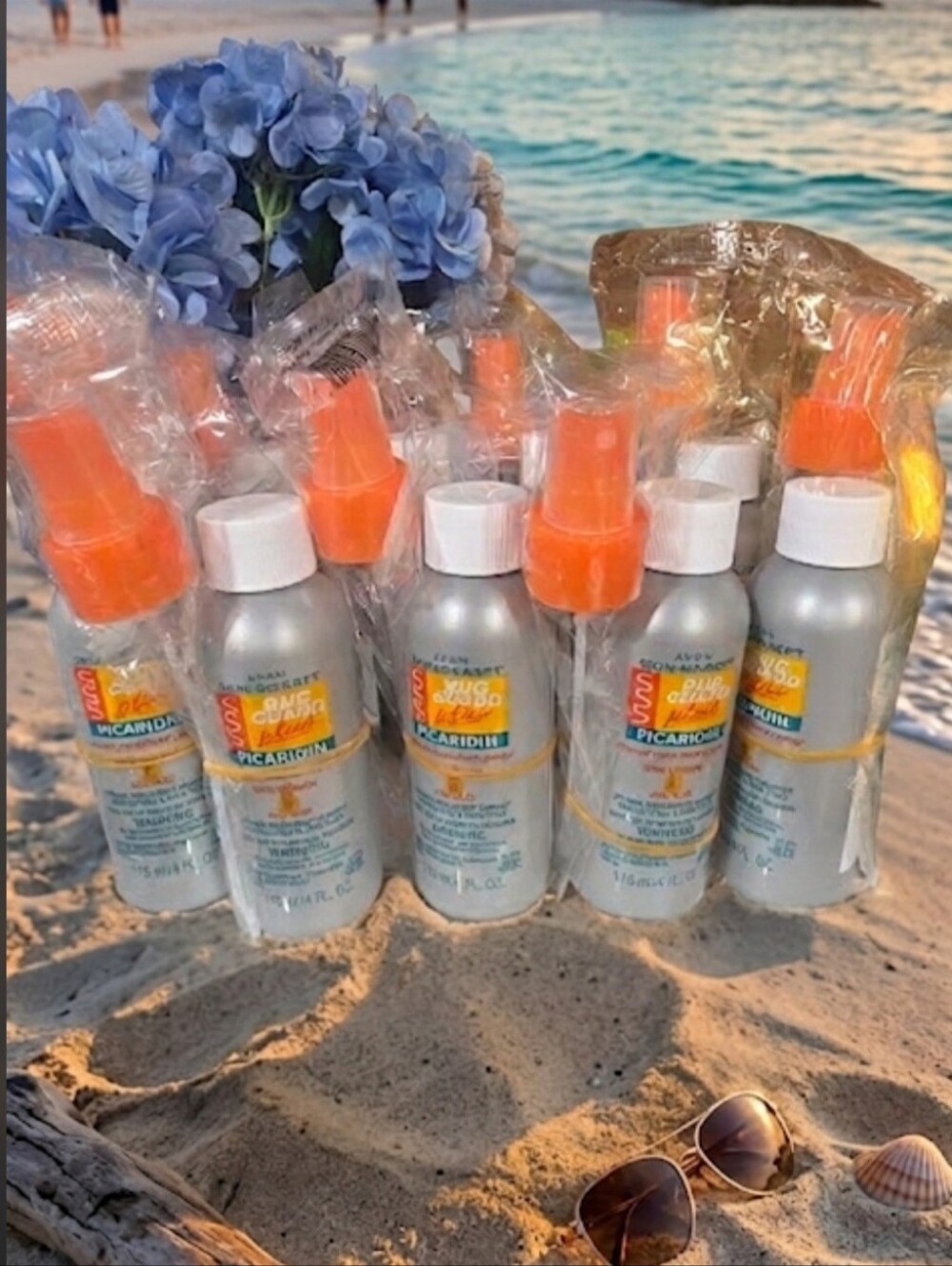 AVON NEW Bug Guard Plus Picaridin  SPF  - Travel Size 4oz X7 Bottles